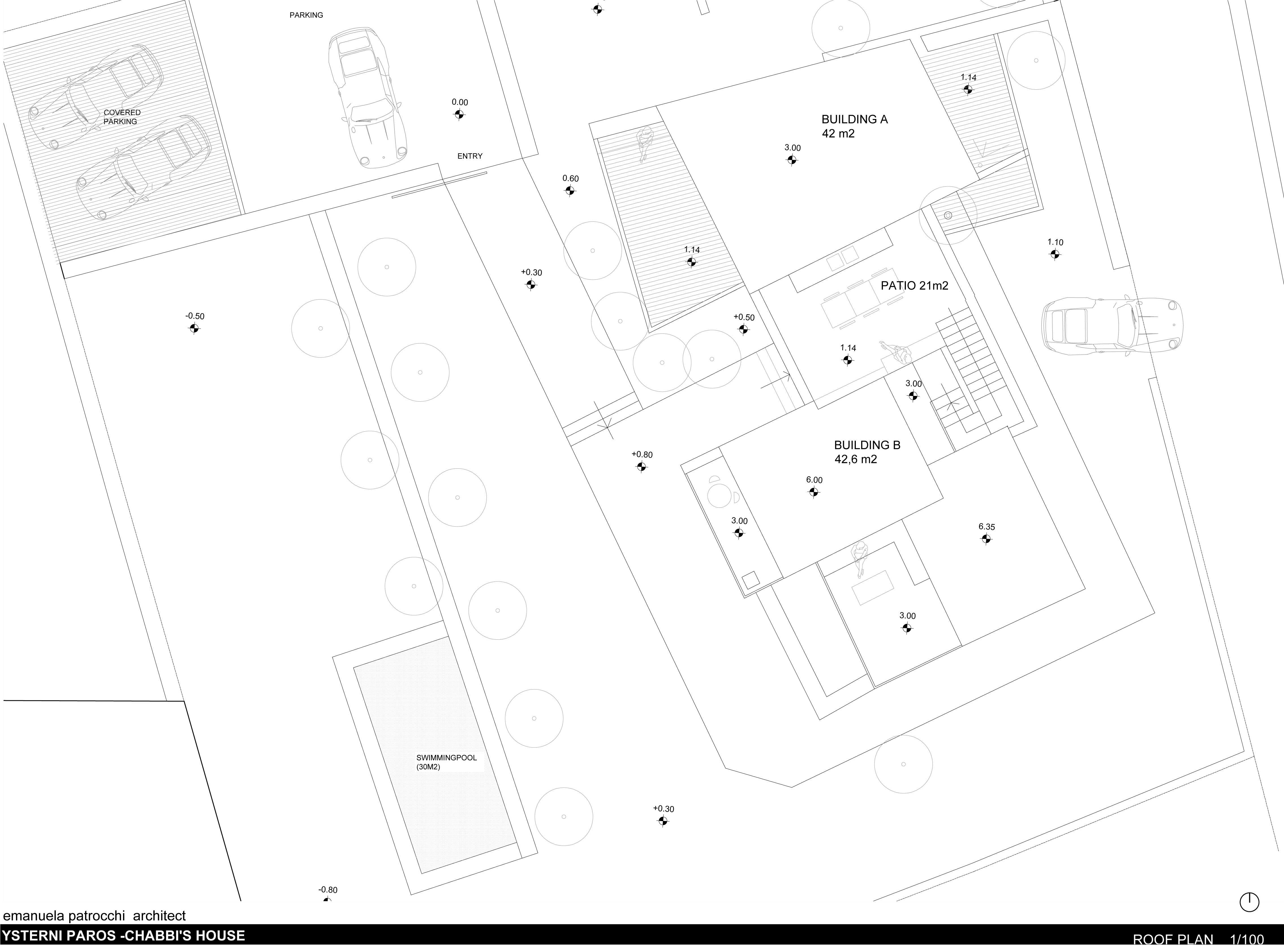 ROOF PLAN - 100